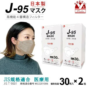 y܂Ƃߔ2gz}XN sDz 3d  { j95 Ki Y JISKiK ×pxNX3 T[WJ}XN 4w 30×2(60)ux[Wvj95-mask-st-BG2