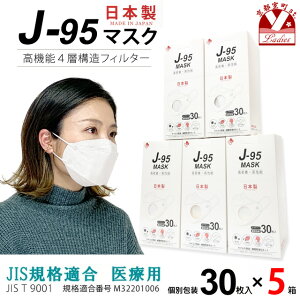 y܂Ƃߔ5gz}XN sDz 3d  { j95 Ki Y JISKiK ×pxNX3 T[WJ}XN 4w 30×5(150)uzCgvj95-mask-st-WH5