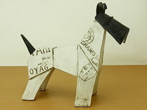 『アンティーク調雑貨 置物・オブジェ』 アンティーク調 モールドアニマル いぬ 【即納】 イヌ 犬