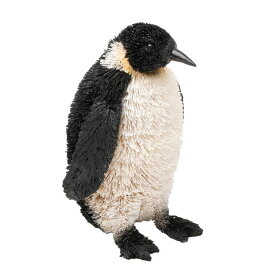 アジアン エスニック 雑貨 置物 オブジェ たわしアニマル 皇帝ペンギン M81-1835 かわいい おしゃれ インテリア 動物 おもしろ
