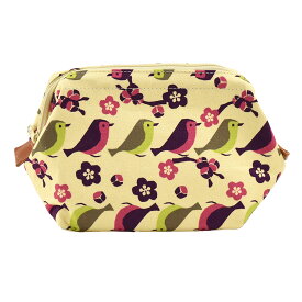 ＼いまだけP10倍／ ★4.9【ランキング1位受賞】 和柄 小物入れ ポーチ 通年用 日本製 [ando] GU-22 帆布 ワイヤーポーチ ファスナー 京都 和雑貨 ブランド かわいい おしゃれ 大人 レディース 女性★超ポイントバック祭★