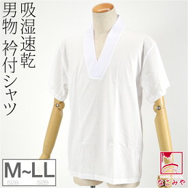 ＼スーパーセール／ 【ランキング1位受賞】 半襦袢 うそつき 襦袢 袷用 [さらら] 男物 塩瀬 洗える tシャツ 半襦袢 塩瀬 半衿付き 肌襦袢 筒袖 共袖 衣紋なし 礼装 おしゃれ 大人 メンズ 男性★最大半額クーポン★