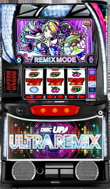 ★本州送料無料★【スマスロ】 ユニット選択OK！！タイヨーエレック A-SLOT+ ディスクアップ ULTRAREMIX【コイン不要機/家庭用電源対応/音量調節可能】【ドアキー/設定キー付き】【接続ユニット取り付け済み】【実機】【中古パチスロ】【中古スロット】