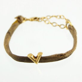 ルイ ヴィトン LOUIS VUITTON シルク　チェーンブレスレット　M68410　アクセサリー　レディース 【中古】