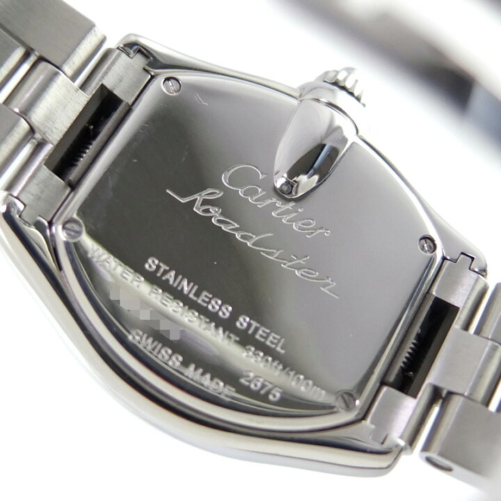 楽天市場】カルティエ CARTIER ロードスター SM W62054V3 クォーツ 