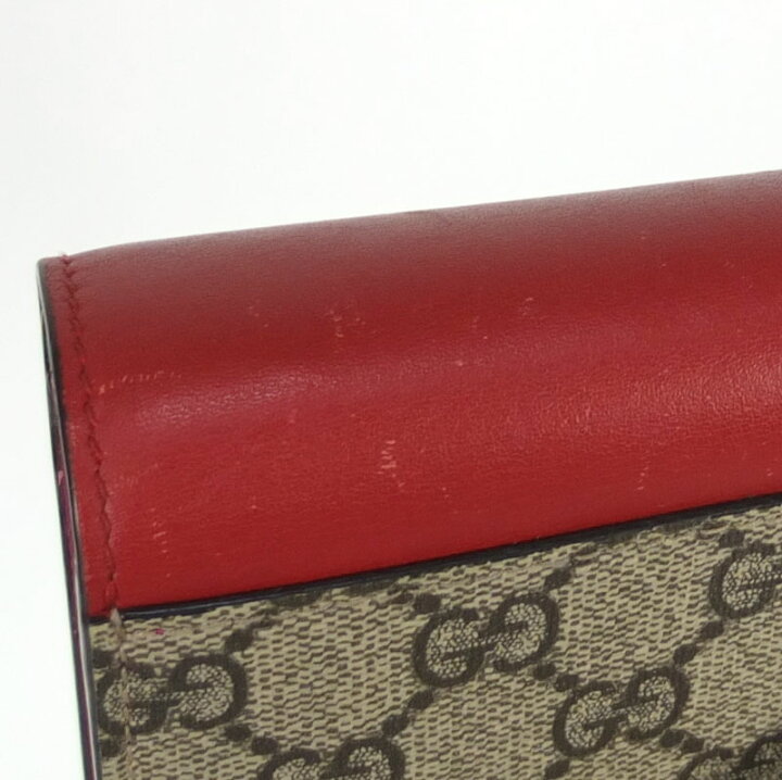 楽天市場】グッチ GUCCI パドロック チェーンウォレット 453506 二 