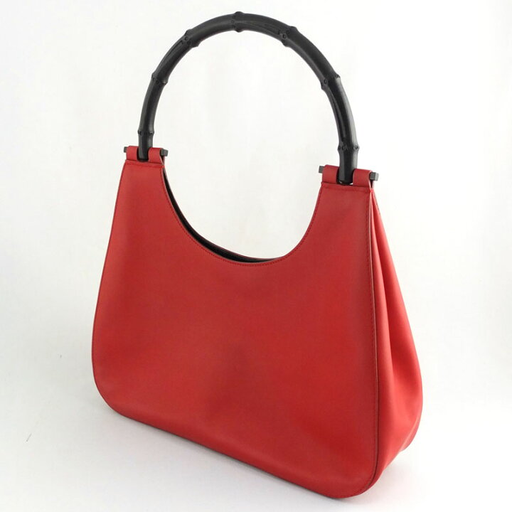楽天市場】グッチ GUCCI バンブー ショルダーバッグ 001 3739 レッド 