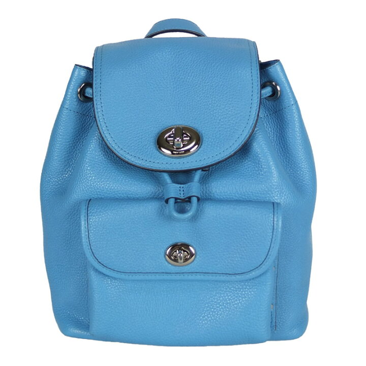 楽天市場】コーチ COACH バックパック 37581 リュックサック ブルー系  