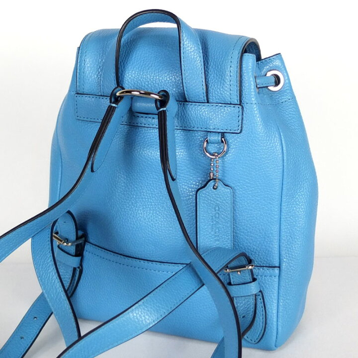 楽天市場】コーチ COACH バックパック 37581 リュックサック ブルー系  