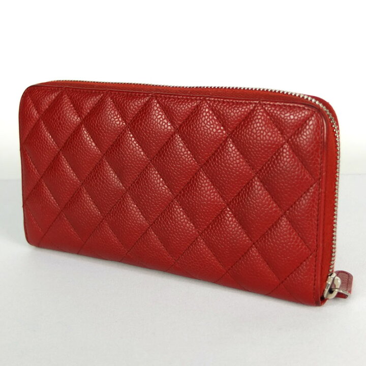 楽天市場】シャネル CHANEL マトラッセ ラウンドファスナー長財布 