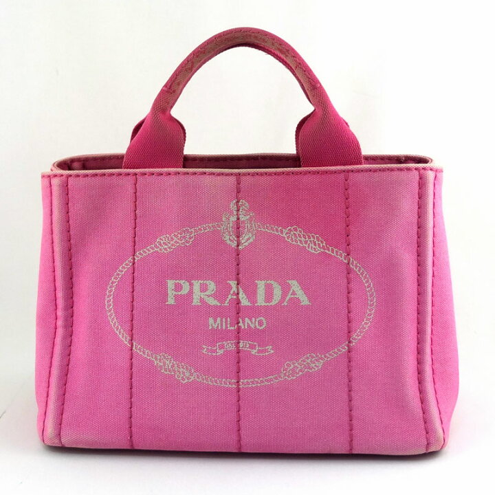 楽天市場】プラダ PRADA カナパ BN2439 ハンドバッグ ピンク  