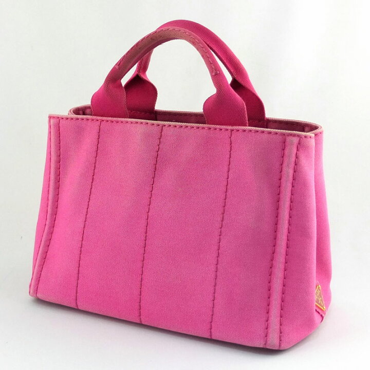 楽天市場】プラダ PRADA カナパ BN2439 ハンドバッグ ピンク  