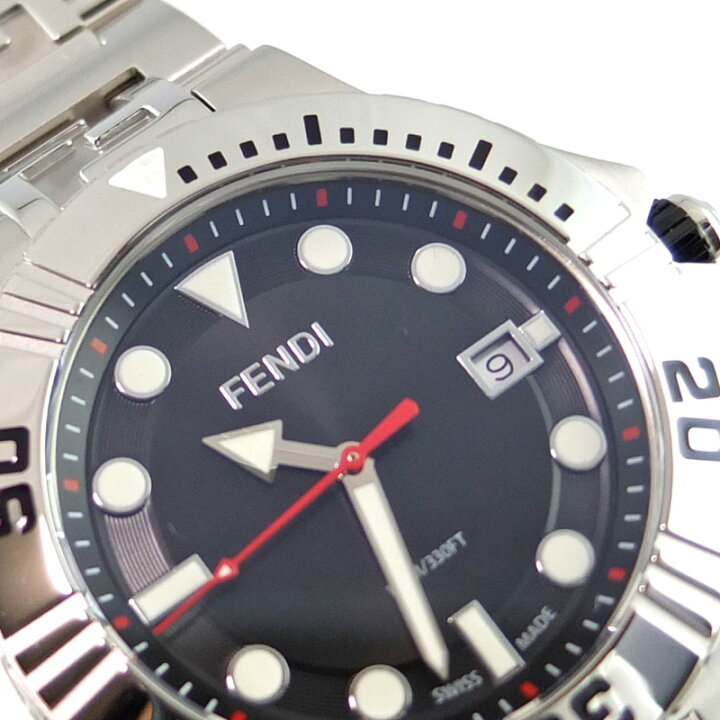 楽天市場】フェンディ FENDI ノーティコ F108100101 クォーツ ブラック 