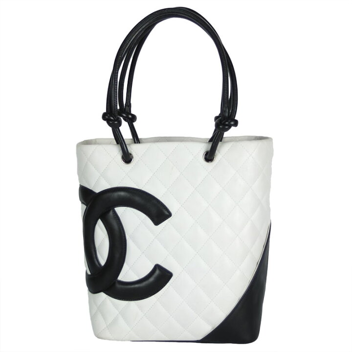 楽天市場】シャネル CHANEL カンボンライン ミディアムトート A25167  