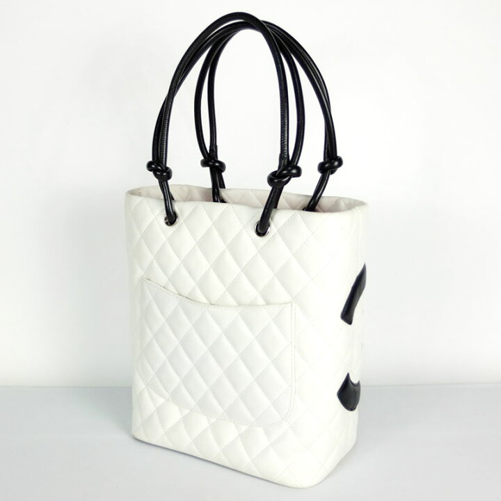 楽天市場】シャネル CHANEL カンボンライン ミディアムトート A25167  