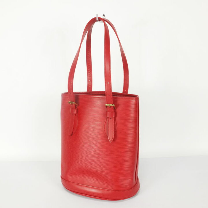 楽天市場】ルイ ヴィトン LOUIS VUITTON バケットPM M5899E エピ 赤  