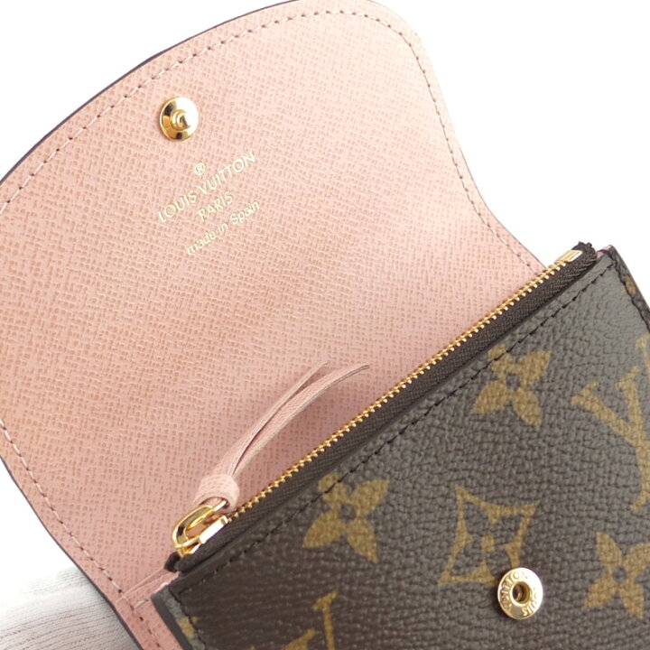 楽天市場】ルイ ヴィトン LOUIS VUITTON ポルトモネ ロザリ M62361 