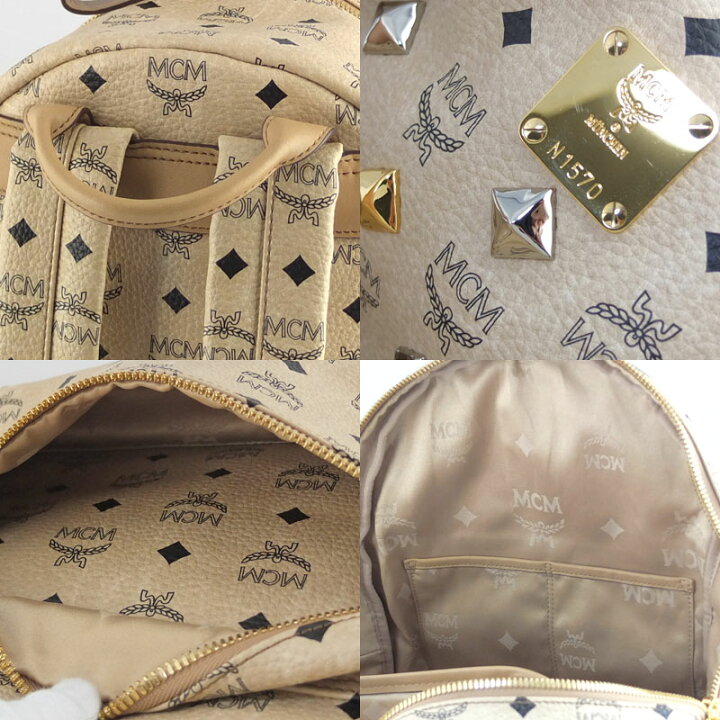 楽天市場】エムシーエム MCM スタッズ ヴィセトス バックパック MMK 