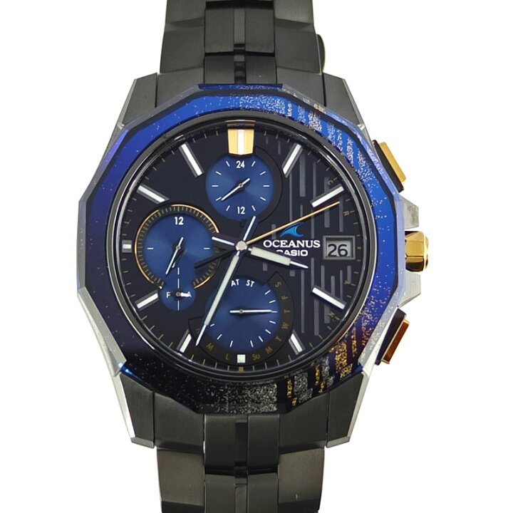 楽天市場】カシオ CASIO オシアナス マンタ S6000シリーズ OCW-S6000MB 