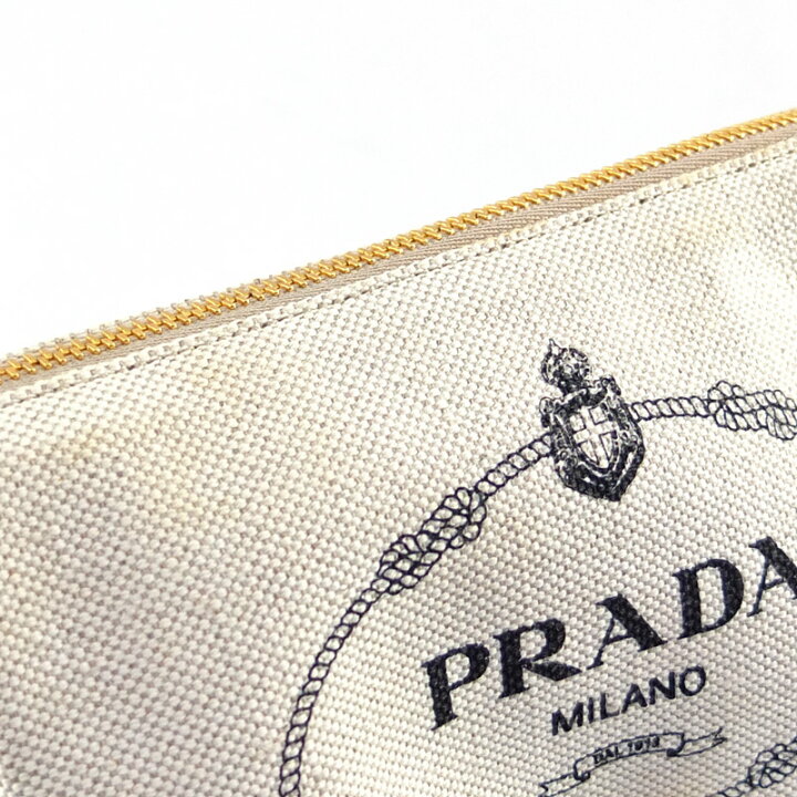 楽天市場】プラダ PRADA ポーチ 1NE693 コスメポーチ キャンバス