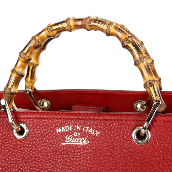 楽天市場】グッチ GUCCI バンブーショッパー ミディアム トートバッグ  