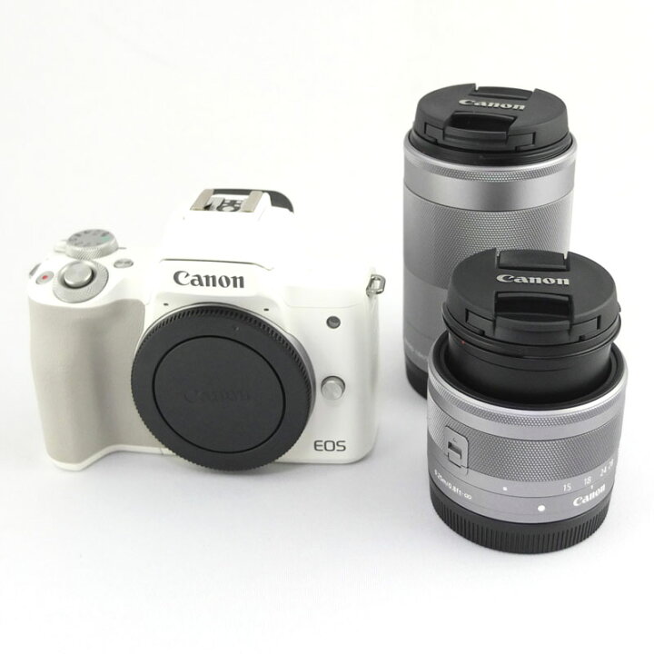楽天市場】キャノン Canon EOS Kiss M2 ミラーレス一眼カメラ KISSM2WH 