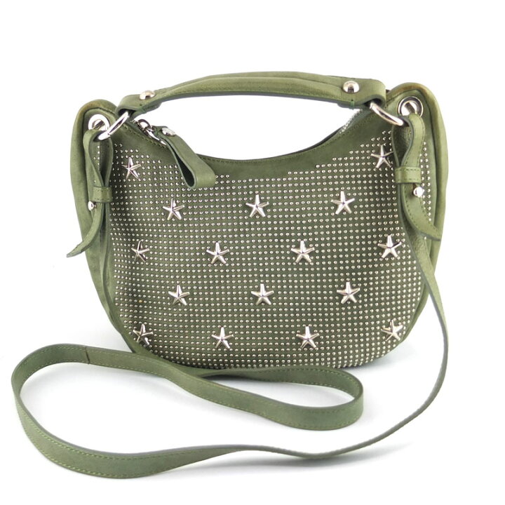 楽天市場】ジミーチュウ JIMMY CHOO スタースタッズ 2WAYバッグ ステラ 