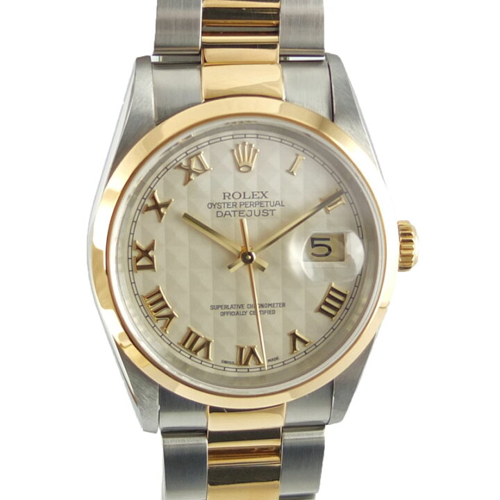 楽天市場】ロレックス ROLEX デイトジャスト ピラミッド 16203 自動巻 