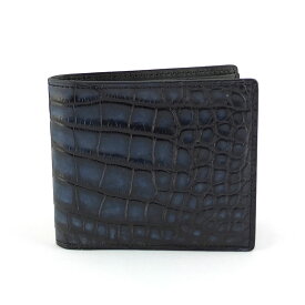 ベルルッティ Berluti マコレ 二つ折り財布 札入れ アリゲーター メンズ 【中古】