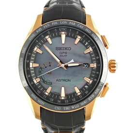 セイコー SEIKO アストロン ノバク ジョコビッチ SBXB105 8X22-0AE0 ソーラーGPS 3500本限定 シェル文字盤 メンズ腕時計 【中古】