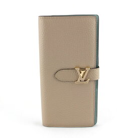 ルイ ヴィトン LOUIS VUITTON LV ヴェルティカル ウォレット M81367 二つ折り長財布 ガレ レディース 【中古】