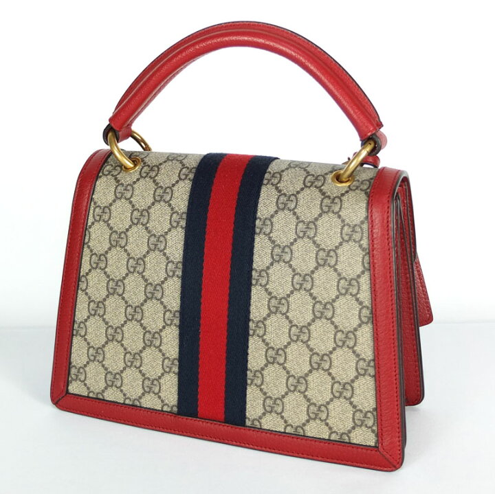 楽天市場】グッチ GUCCI クイーンマーガレット 476541 2WAYバッグ GG 