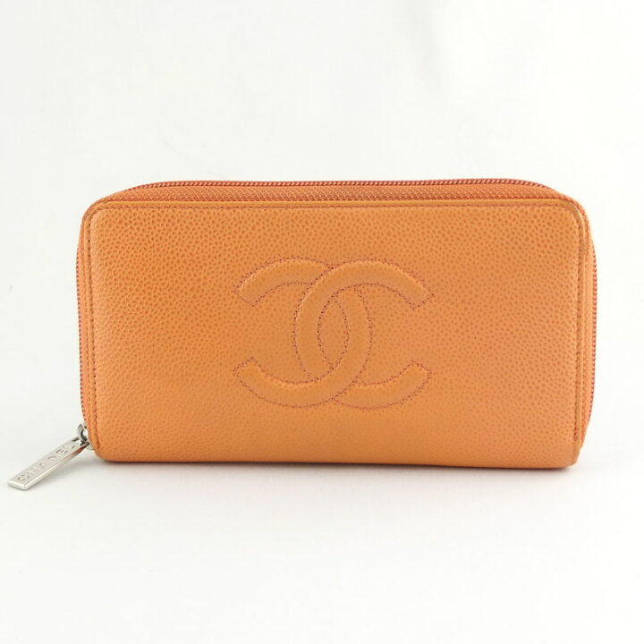 楽天市場】シャネル CHANEL ラウンドファスナー長財布 A50071 キャビア  