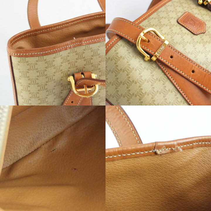 楽天市場】セリーヌ CELINE マカダム柄 ハンドバッグ トートバッグ 