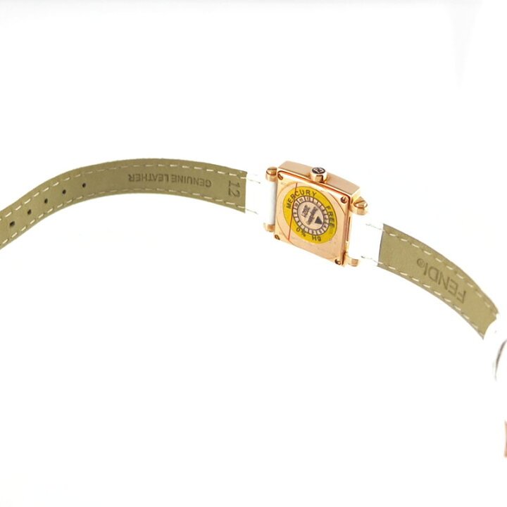 楽天市場】フェンディ FENDI クアドロ ミニ 60500L クォーツ シェル 