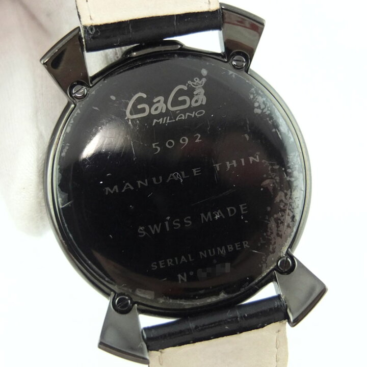 楽天市場】ガガミラノ GaGa MILANO マヌアーレ シン 46mm 5092.02 