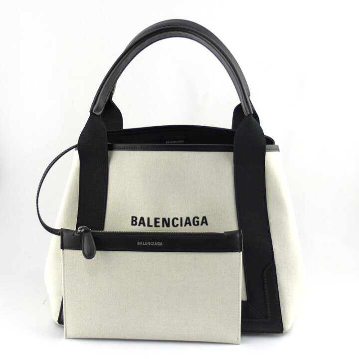 楽天市場】バレンシアガ BALENCIAGA ネイビー スモール カバス 339933 