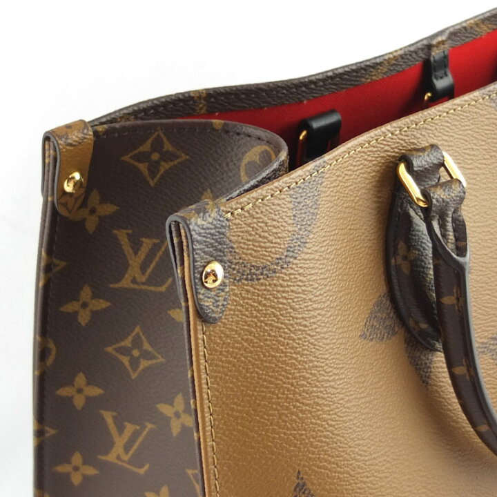 楽天市場】ルイ ヴィトン LOUIS VUITTON オンザゴーMM 2WAYバッグ 