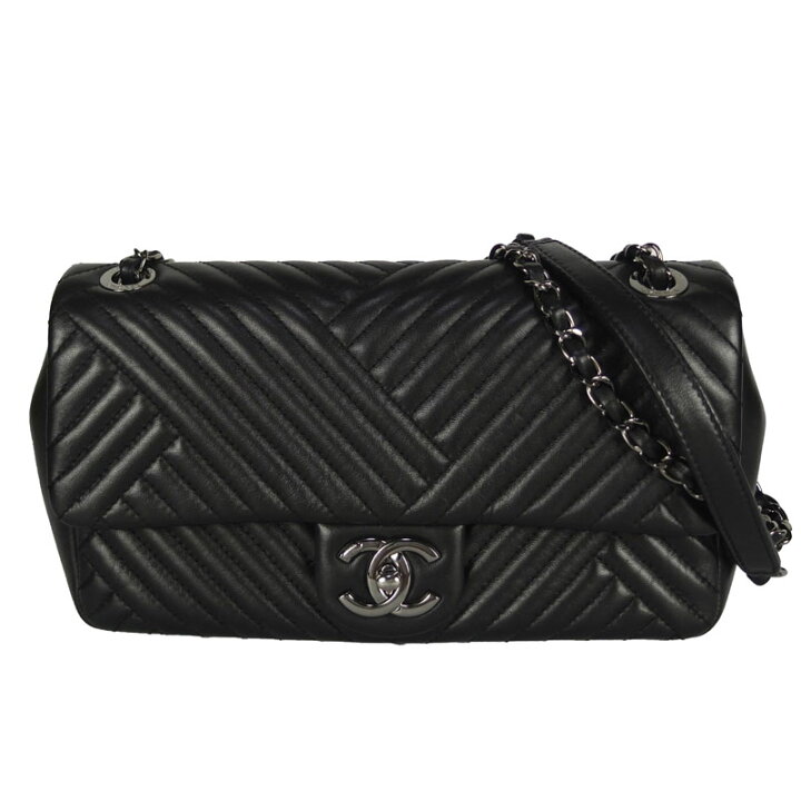 楽天市場】シャネル CHANEL シェブロン チェーンショルダーバッグ  