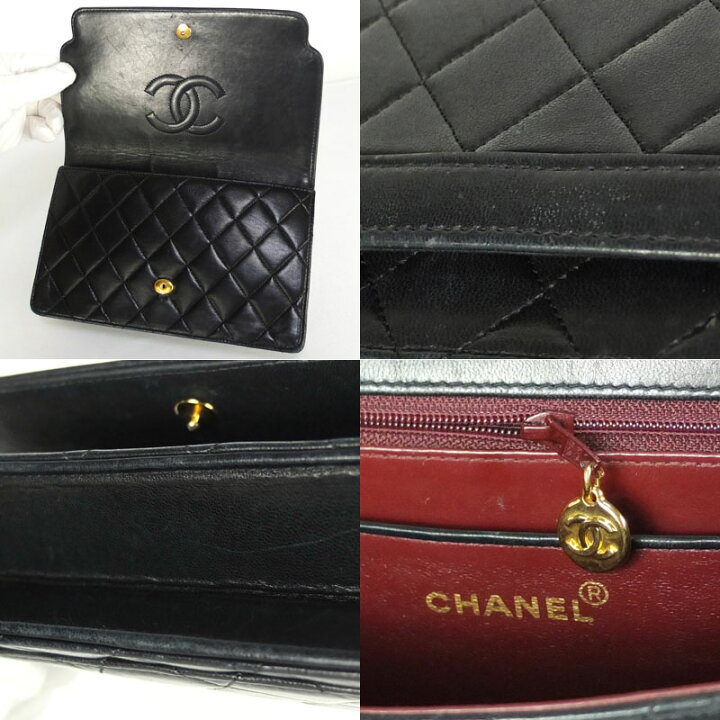楽天市場】シャネル CHANEL マトラッセ クラッチバッグ ラムスキン  