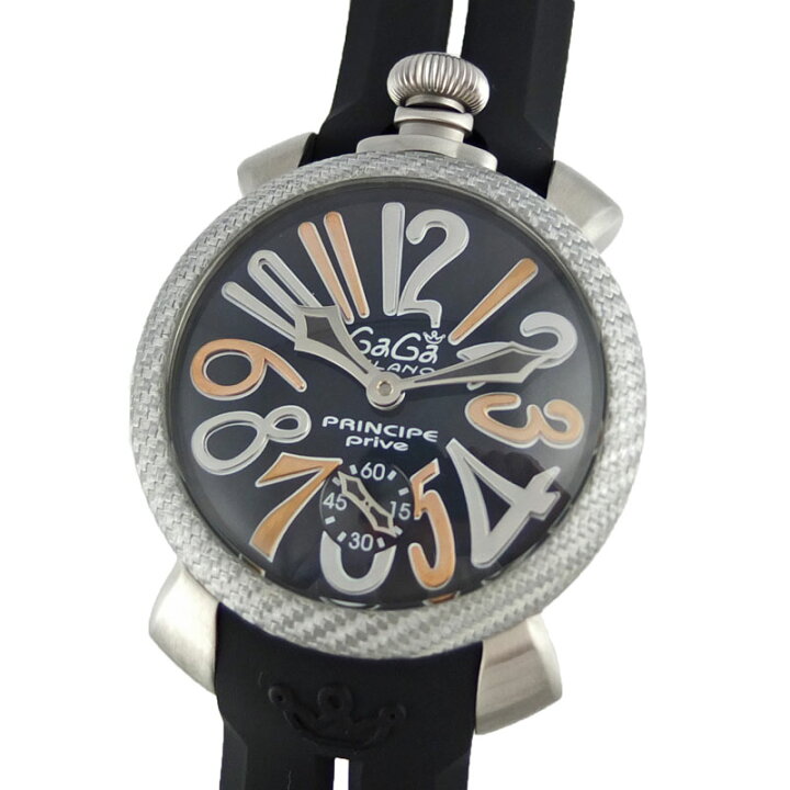 楽天市場】ガガミラノ GaGa MILANO マヌアーレ 48mm 5510.02S PRINCIPE 