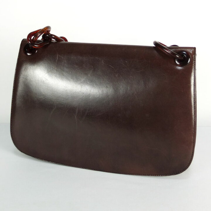 楽天市場】プラダ PRADA チェーン ショルダーバッグ B6623 ダーク 