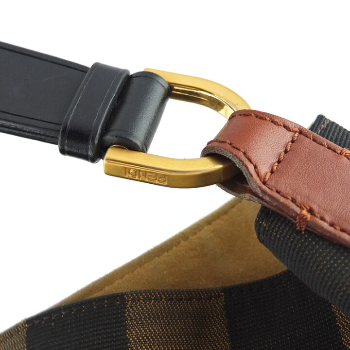 楽天市場】フェンディ FENDI ぺカン柄 セミショルダーバッグ 8BR653 