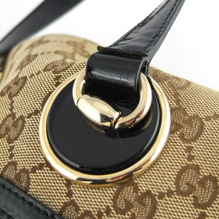 楽天市場】グッチ GUCCI GGキャンバス ハンドバッグ 203526 ミニ 