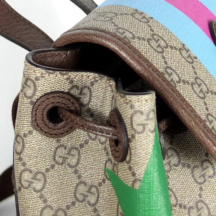 楽天市場】グッチ GUCCI インターロッキングG プリント バックパック 