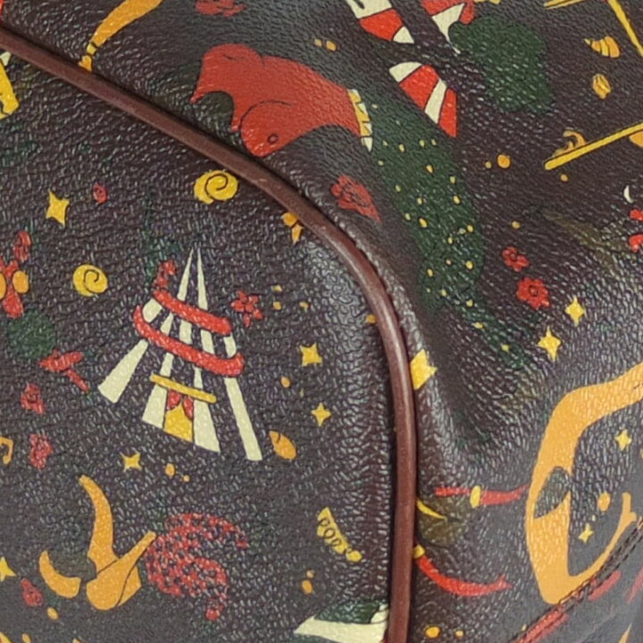 y2k Piero Guidi ショルダーバッグ マジックサーカス 総柄 PVC PIERO 