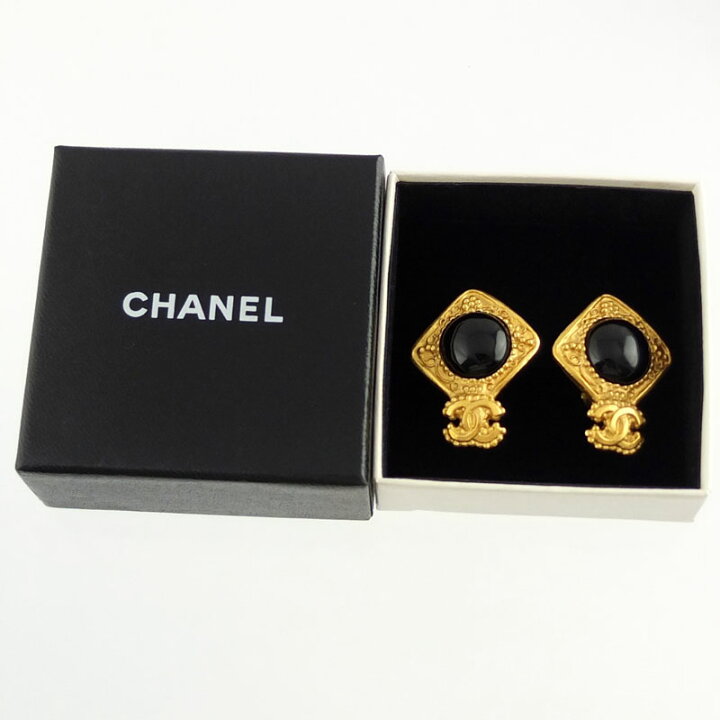 楽天市場】シャネル CHANEL ココマーク イヤリング 96A ゴールド 