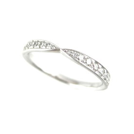 ティファニー TIFFANY＆Co. ハーモニー バンド リング 指輪 PT950 プラチナ 9号 アクセサリー レディース 【中古】