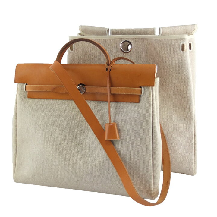 楽天市場】エルメス HERMES エールバッグMM 2WAYバッグ トワルアッシュ  