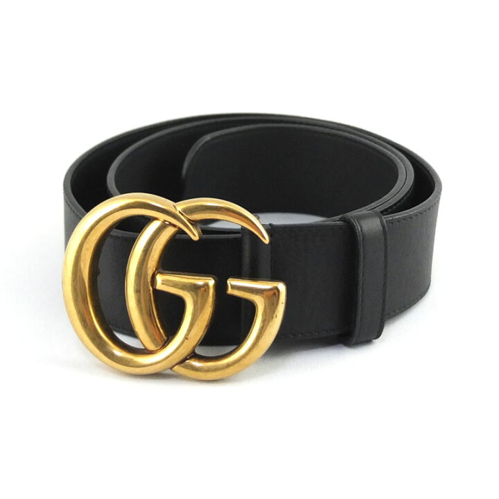 楽天市場】グッチ GUCCI リ エディション ワイドレザーベルト 400593 